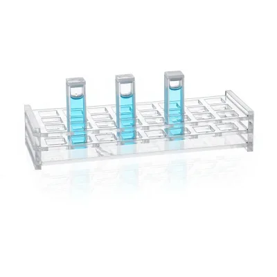 Colorimetric Cell Holder Cuvette Rack Acrylic/Plexiglas Quartz Cuvette Stand Model Bio-CD3190 1 Box