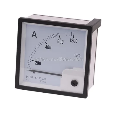 Panel Analog 96 Moving Coil DC Ampere Meter Electrical Amp Meter