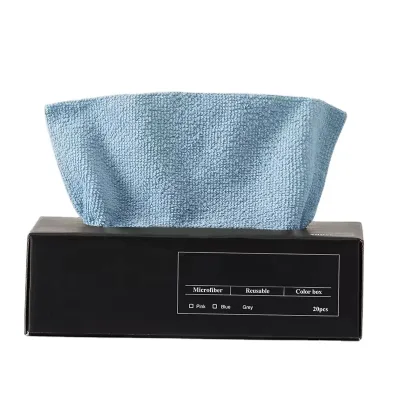 Customize Disposable Lazy Kitchen Dish Cloth Car Cleaning Towels Microfiber Removable Cleaning Cloth