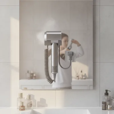 Fast-Drying Low Noise Lightweight for Home Travel Hair Dryer