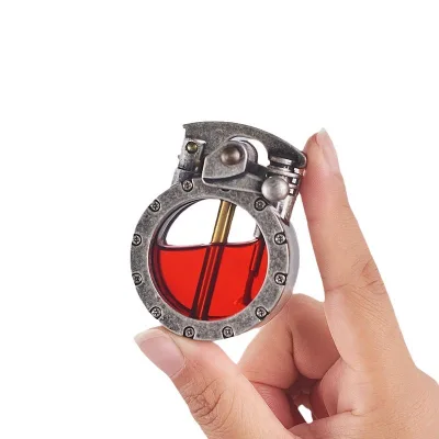 Gift Packaging with One Bottle Kerosene Lighter Kerosene Lighter Brass Kerosene Cigarette Lighter