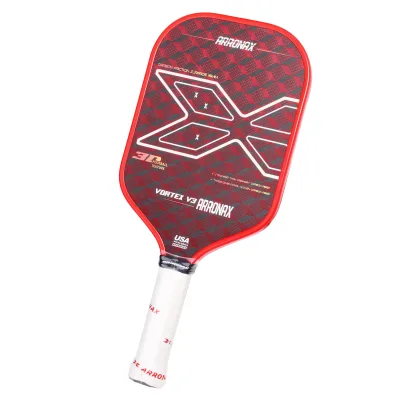 Arronax USAPA Approved New Arrival Popular Premium Quality Cube 3D 18k Carbon Fiber Surface Custom Pickleball Paddle