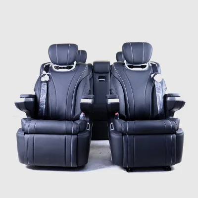 Auto Interior Conversion Upgrading Swivel Car Luxury Vip Seats for V-class/w447/v250/v300/metris Alphard Vellfire