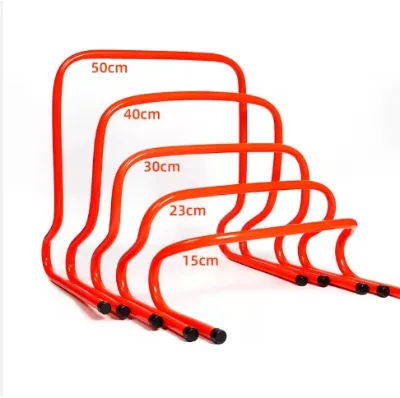 Hurdles Orange Neon Green Speed Hurdles 15 Cm 23 Cm 30 Cm 40 Cm 50 Cm Sports Soccer Training Equipment Hurdles