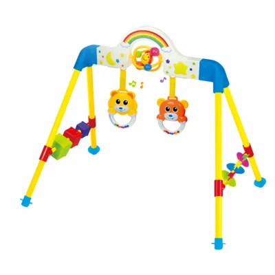 Jinming Baby New Product Activity Gym Toys with Light Baby Play Musical Play Gym