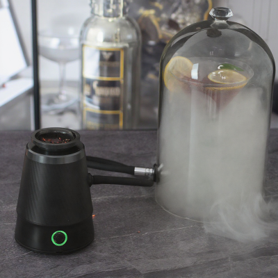 Outdoor Smoker for Food BBQ Smoke Infuser for Food and Drink Cocktails or Beef Steek Whisky Smoker Cocktails Gun With Bubble Kit