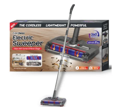 High Quality House Cleaning Portable Wireless Electric Sweeper Floor Sweepers Electric Home
