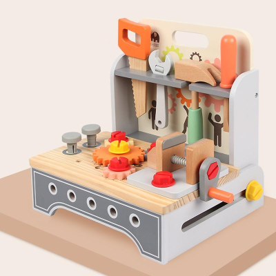 Kids Wooden Play Pretend Toys Fashion Kids Furniture Safety Wood Toys for Kids