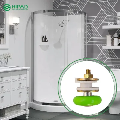 Excentrica Bearing Wheel Sliding Door Wheel Roldanas Para Porta De Vidro Shower Room Roller for Slide Door Eccentric Roller