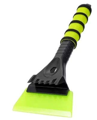 Chongteng Colorful Plastic Car Ice Scraper & Snow Shovel for Winter Use Gentle on Glass New Design