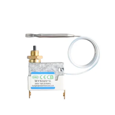 Low Price WYS Large Temperature Control Range Capillary Thermostat 200C For Freezer