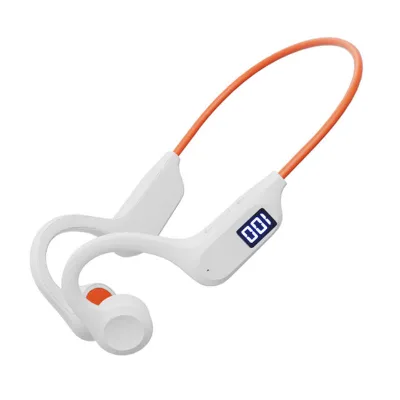 Smart Digital Display Bone Conduction Headset Wireless Bluetooth Headphone Factory Price Bluetooth Earphones Running