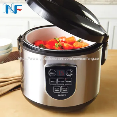 Electric Rice Cooker Digital rice cooker 1.0L, 5cups, Non-Stick multifunction rice cooker Aluminum pot 10-IN-1 options