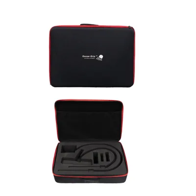 Durable Big EVA Case Black Fabric with Your Brand and Custom Insert