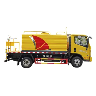 China Customizable 4x2 Diesel Fuel Manual 7 Cubic Meters Green Road Sprinkler New City Sanitation Vehicles