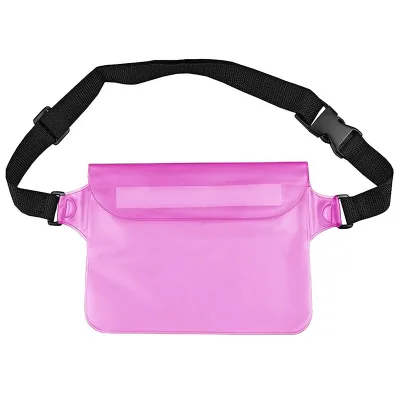Waterproof Swimming Bag Ski Drift Diving Shoulder Waist Pack Bag Underwater Mobile Phone Shoulder Waist Pack Bag