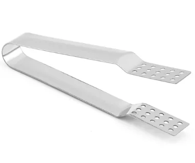 Square Straight Heat Resistant Tongs Small Stainless Steel Tea Bag & Sugar Cube Tongs Tea Set Accessories