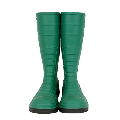 Winter High Agriculture Boots Steel Toe PVC Gumboots Anti-Impact Safety Unisex
