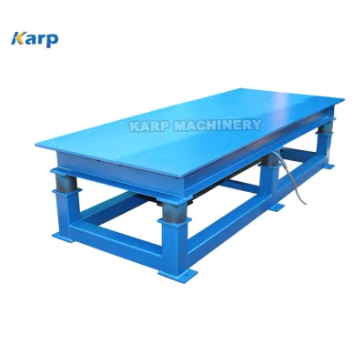Concrete Mold Vibratory Table Full Mold Casting Reduce Porosity Vibration Table