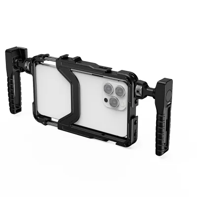Seasonal Sale Black Mobile Phone Video Camera Cage Accessory for Mobile Phones
