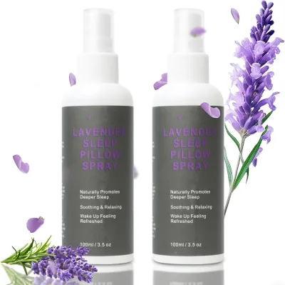 Aromatherapy Lavender Linen and Room Spray Pure Lavender Essential Oil Pillow Sleep Spray for Relaxation Sleeping