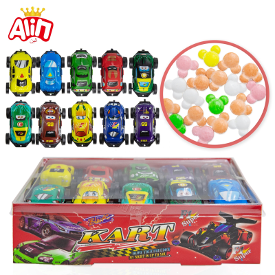 Wholesale Candies Sweetness Go-kart Design Colorful Fruit-flavored Hard Candies