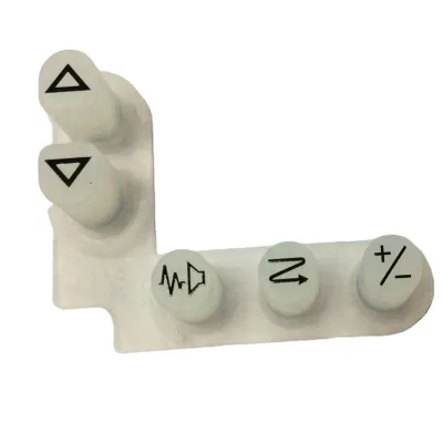 New GM300 Walkie Talkie Keypad Button Rubber Cover Replacement for Walkie Talkie Keypad