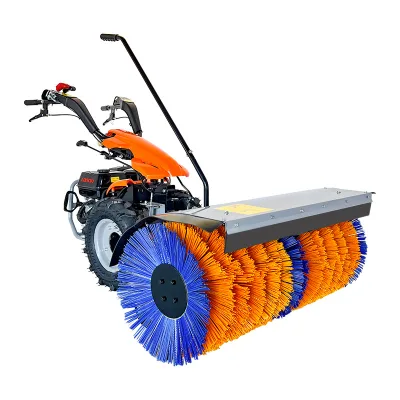 Hand Push Small Multi-function Snow Removal Snow Thrower Cleaning Machine with 3 Months Warranty for Property & Road Sanitation