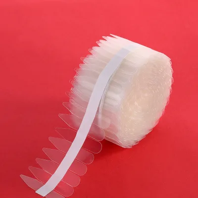 25-micron Transparent Shirt Collar Tip Pieces Collar Support Garment Packaging Accessories