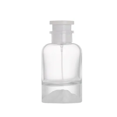 Colorful Volcanic Base Glass Perfume Bottle Bare Snap Sub-bottling 30ml 50ml Press Spray Bottle Jiangsu Made