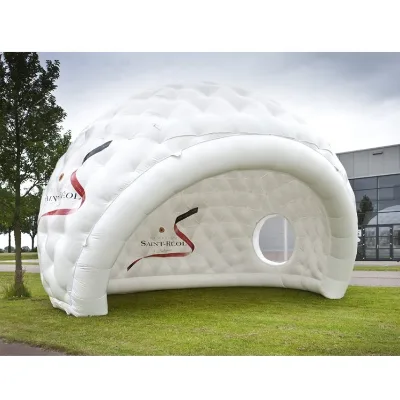 Giant Customized White Inflatable Dome Shell Tent for Sale