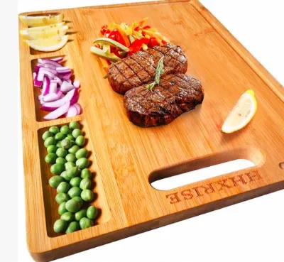 Classic Design Rectangular Wooden Cutting Board Bamboo Kitchen Household Fruit Vegetable Breadboard Wood Cutting Board