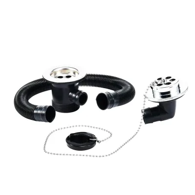 AVONFLOW OEM Anti-Odor Anti-Corrosion Chrome Plated Modern Kitchen Drain with Easy Installation