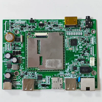 2K 3+32GB Bluetooth4.2 GPS 4G LTE HDM I media player box media player board for lcd advertising