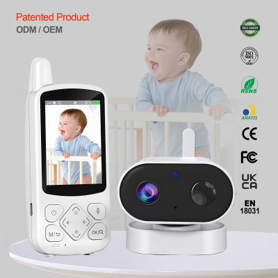 Infant Optics Dxr-8 Video Baby Monitor 2.8 Inch IPS Screen 720P 2.4G Wireless Night Vision Two-way Audio Lollipop Baby Camera
