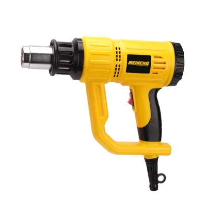 746 MEINENG Factory Direct Sales Industrial Grade 2000W Electric Mini Hot Air for 220V 50Hz Heat Packing Shrink Gun