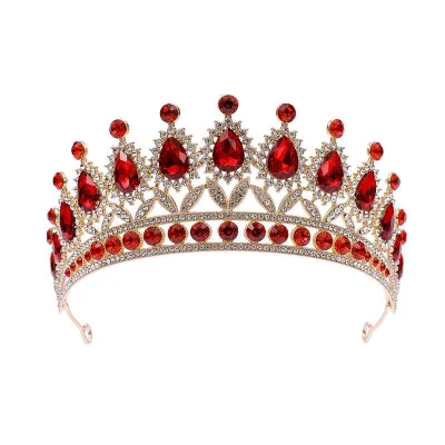 Wholesale Prom Princess Wedding Crystal Tiara Rhinestone Pageant Bridal Crowns for Women