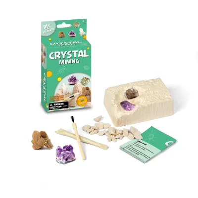 Hot Sell New Arrival Diy Handmade Toy Crystal Mining Mineral Mining Toy Mining Kit