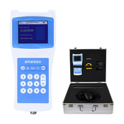 Portable Ultrasonic Water Depth Echo Sounder  Depth Sounder  Transducer Water Level Depth Meter