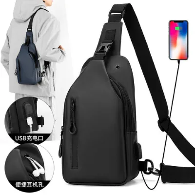 Waterproof crossbody chest bag for men Trendy crossbody bag
