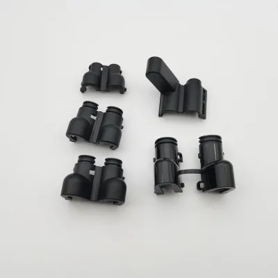 1.5 Tail Clamp Wiring Harness Connector 2-Hole Straight Buckle Male and Female Bushing