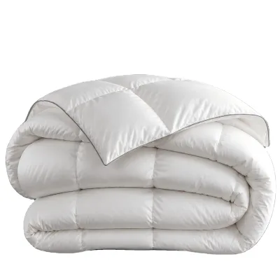 Five-star Hotel Down Duvet OEKO-TEX 233TC 300TC Down-proof Cotton Fabric Washed Duck/ Goose Down Filling Quilt Down Duvet