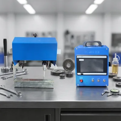 Standardization 140*80mm Dual-hand Operated Pneumatic Dot matrix Marking Machine with Steel Structure Marking Machine