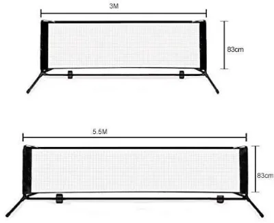 Portable Badminton Net Tennis Net Set Outdoor Practice Net