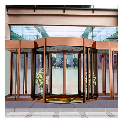 2025 Wide Span Automatic Factory Entrance Heavy Load Revolving Door