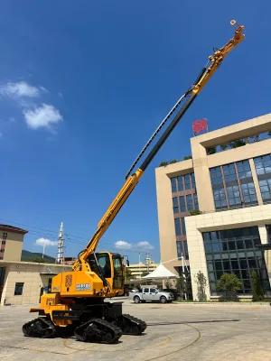 JG-Y Productive Advanced Telescopic Boom Rugged Palm Fruit Harvester