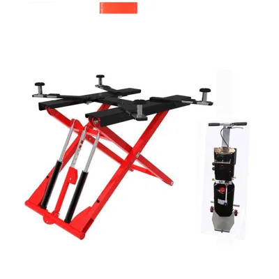 2 Meter Scissor Lift Underground Hydraulic Scissor Car Lift Bridge Portable Garage Lift