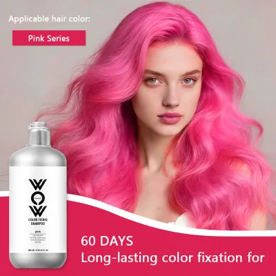 OEM Private Label Flowziax Color Fixing Hair Shampoo for Hair Fixing and Hair-color Protection