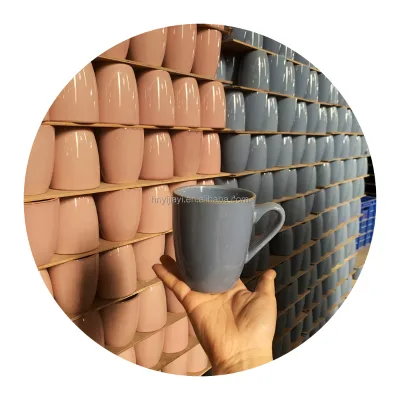Old Stocked Color Cup Water Mug Ceramic Dinnerware Cheap Price Per Ctn Mixed Packing Different Color Wholesale Price