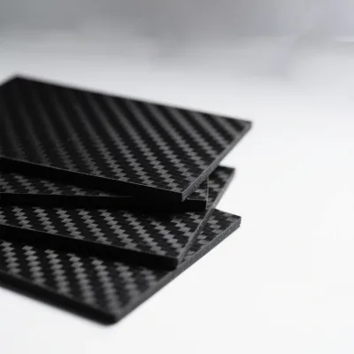 Carbon Negative Production 100% Carbon Fiber Sheets Custom Size High Strength Lightweight Via Direct Air Capture